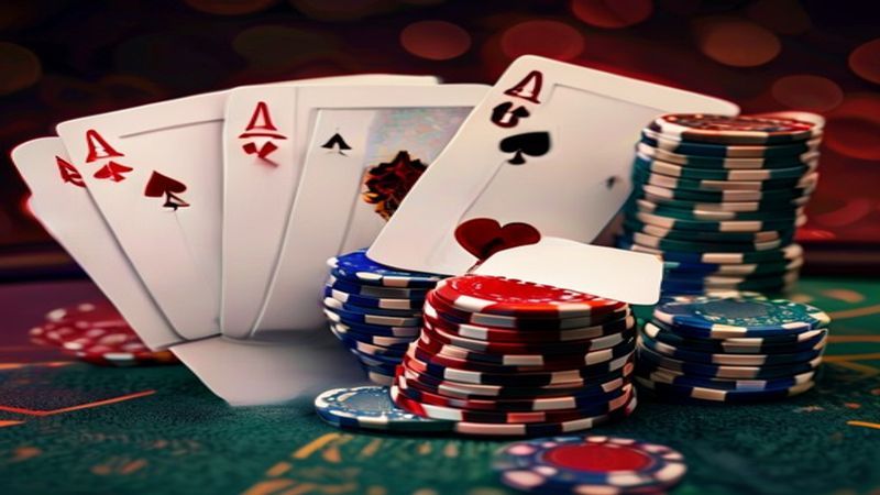 Minh họa chiến thuật Poker Texas Hold'em tại KA888